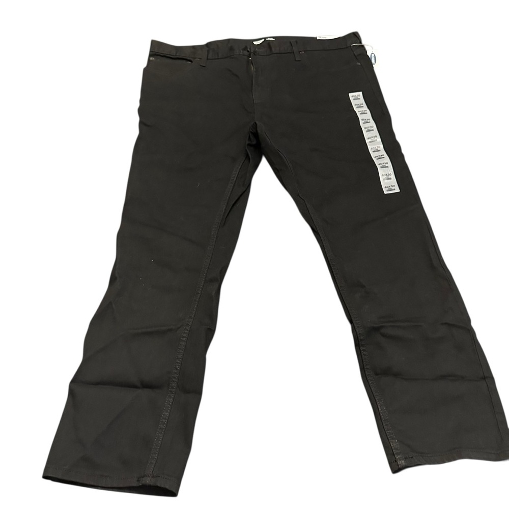 Old Navy Men's Black Skinny Jeans | 40x30 | Built-In Flex Design